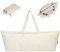 Sporttasche Damen Yogatasche Groß Reisetasche mit Schuhtasche & Nassfach Tragetasche Herren Fitnessstudio Pilates Tasche für Yogamatten Grünliches Grau,Beige