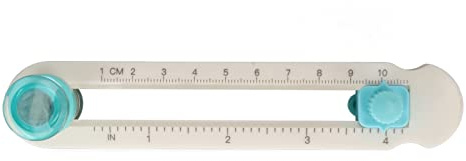 EIMSOAH Coupe-papier Circulaire Rotatif 360°, Outil de Coupe de Cercle Portable Réglable, Guillotine pour Découpe Circulaire