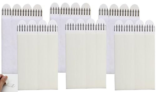 12 Pairs(24 Strips)94*19mm Wall Stickers Picture Hanging Strip Picture Hanging Strips,Wall stickersty Strips Large Narrow Hook Loop Mounting Tapes Damage Free Wall Fastener Tape for Frame Hanging