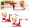 Apple Peeler Corer 3 in 1 Hand Crank Peeler, Apple Peeler Slicer Corer with Stainless Steel Blades and Powerful Suction Base for Kitchen, Apple Corer and Slicer for Apples Potatoes