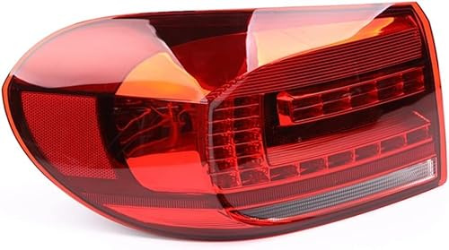 CSYKKL Auto Rückleuchten Rücklicht für VW Tiguan 2013 2014 2015 2016,Rücklicht Links und Rechts,Bremslicht und Signallicht hinten Komplettsatz Ersetzen Zubehör,Outer Left