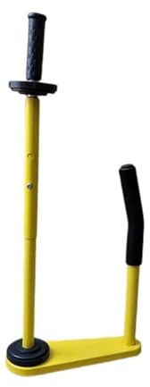Stretchfoliedispenser för förpackning – ergonomisk professionell handdispenser för stretchfolie, lämplig för 30–50 cm foliebredd, robust och hållbar – dispenser för pallförpackning, flyttning