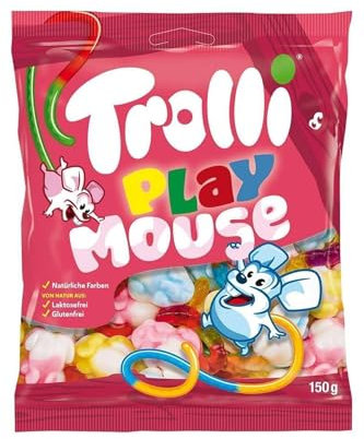 5 er Pack Trolli Playmouse Fruchtummi 5 x 150g