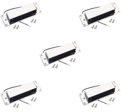 Juego de 5 piezas de puente de bajo eléctrico de 4 cuerdas para pop