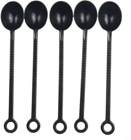 Gdfnmogo Measuring Spoon for Coffee, Tea and Espresso - 10g Fruit Powder Scoop, 7g Coffee Bean Spoon - Pack of 5 - Food-Grade Plastic Baking Measu
