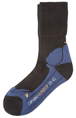 Camano unisex Outdoor Socken 3er Pack, Größe:43-46;Farbe:Navy (04)