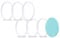 Greant 6 PCS Replacement O Ring for Hydroflask Lid, Rubber Seal for Hydro Flask Wide Mouth Coffee Lids, 2 inch Flip Lid Gasket