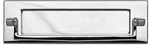 Polished Chrome 250mm Traditional Letterbox Knocker