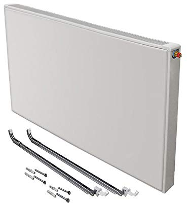 Buderus Logatrend Ventil-Flachheizkörper VC-Plan Typ 11 BH 300 vers. Längen + Halter (BL: 400 mm)