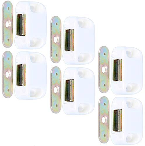 6X Mini Magnetic Door Catches | 30mm Cupboard/Cabinet Latches