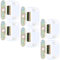6X Mini Magnetic Door Catches | 30mm Cupboard/Cabinet Latches
