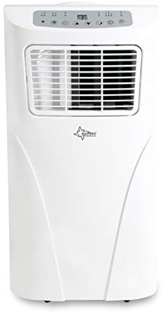 SUNTEC Mobiles Klimagerät Effect 7.0 Eco R290 – Klimaanlage mobil und leise mit Abluftschlauch – Kühler & Entfeuchter für Räume bis 25 qm – Mobile Kühlung für Wohnung & Büro – 7.000 BTU – 2.050 Watt