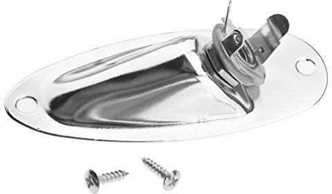 Create idea Jack Douille en Forme de Bateau Chargé Guitare Sortie avec Vis pour Strat Stratocaster Guitare électrique