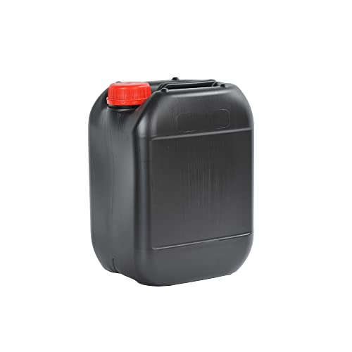Garrafa bidón plástico 10 litros Negra homologado ADR boca ancha ideal para agua gasolina químicos depósito aire acondicionado camping furgoneta camper (1)