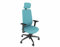 Dauphin Indeed nachhaltiger Bürostuhl, Individualisierbar, ergonomisch, leichtes Gewicht (Tonal Nachhaltig: Opalgrün, Vollpolster mit Nackenstütze)