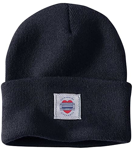 Carhartt Mütze Unisex-Knit Cuffed Foc Graphic Beanie - Frabe: Foc Navy - Einheitsgröße