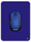 Audimi Kleines Mauspad, 15,2 x 20,3 cm, Mini-Mauspad für Laptop, kabellose Maus, Zuhause, Büro, Reisen, tragbar und waschbar, Blau