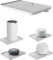 sciuU Supporto da Parete Universale, Mensola da Muro per Google Home Mini, Google Wifi, Sonos, TP-Link, Altoparlante Intelligente, Router, Telecamera, Mesh Wifi, Mi Box, Apple TV, Bianco