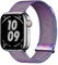 Nepfaivy Ersatzarmband Kompatibel mit Apple Watch Armband 49mm 45mm 44mm 46mm 42mm für Damen Herren, Metall Mesh Edelstahl Band mit Magnet für iWatch Serie 10/9/8/Ultra/SE/7/6/5/4/3/2/1, Bunt