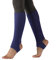 Yurosiay Gestrickte Ballett Stulpen 43cm Tanzstulpen Mädchen Damen Winter Warm Beinstulpen Strick Mit Fersenloch Weich Legwarmer Beinwarmer Stulpen für Yoga Ballett Tanz Fitness Dunkelblau