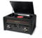 Bmi Platine Vinyle Muse MT-115W, Micro-Chaîne Radio FM avec 30 Stations préréglées, Stéréo 33/45/78 Tours, CD, Puissance 20W