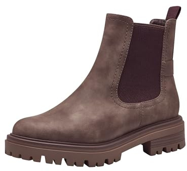Tamaris Damen Chelsea Blockabsatz Vegan; CIGAR, EU 39