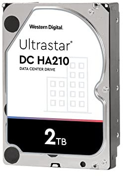 Western Digital HGST WD Ultrastar 2TB Interne Festplatte HUS722T2TALA600 3,5 Zoll HDD für Sever SATA 6Gb/s 256 MB Cache, Enterprise Klasse (Generalüberholt)