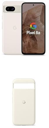 Google Pixel 8a 128GB, Porcelana + Funda Pixel 8a Porcelana