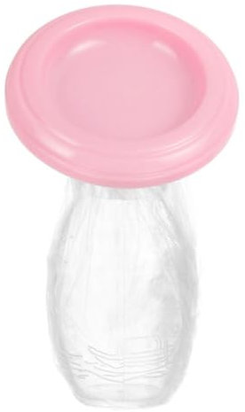 Jeorywoet Manual Breast Pump Silicone Breastmilk Pump Collect Breastmilk Leaks for Nursing Moms 90ml, Manual Breastmilk Pump