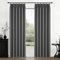MRTREES Vorhang kinderzimmer vorhänge grau verdunkelung gardinen mit kräuselband Wohnzimmer gardinen modern Set Blackout Vorhang für Schlafzimmer Küchen jugendzimmer Junge 245x140cm (HxB) 2er Set