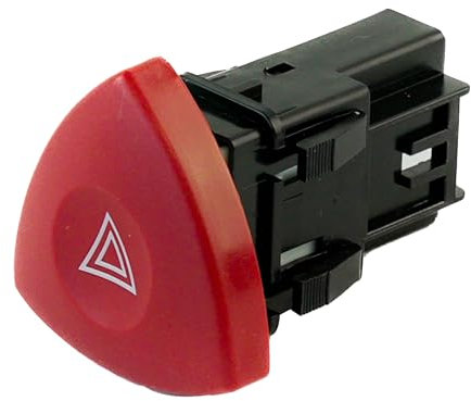 Botón Warning compatible para Espace 4, Laguna 2, Mascott, Mascott, Trafic 2, Velsatis, Movano A, Vivaro, Interstar, Primastar () Interruptor de luces de emergencia |252904889R | 8200442724