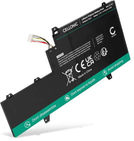 CELLONIC 1x Battery compatible with HP EliteBook 1030 Gen 2, HP HSN-I04C | 1x, (4700mAh-11.55V-Lithium-Polymer), Laptop / Notebook Battery, for HP EliteBook 1030 Gen 2