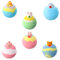 Amexo 6 Piezas Bombas de Baño, Bombas de Baño para Mujer Set Bombas de Baño para Niños Set de Bombas Baño con Juguete Sorpresa en el Interior para Mujer Niños