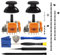 iParto Kit di ricambio per joystick effetto Hall per PS5, levette analogiche anti-drift 3D per PlayStation 5, confezione da 2