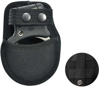 Funda grilletes Hiatts Ultimate, Sistema Molle y Adaptable al Cinturon.
