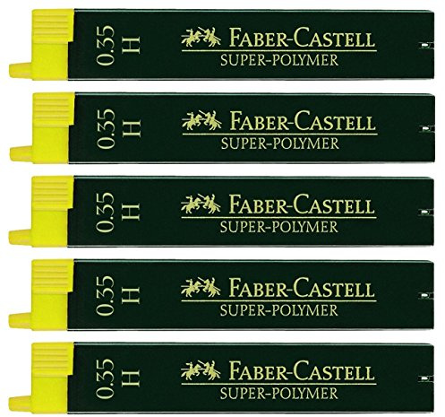 Faber-Castell 9065 - Refill Leads 0.5 mm HB, 5 Dosen, 5