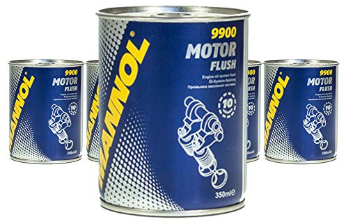 MANNOL 5 x 350ml 9900 Motor Flush/Motorspuelung Motoroel Additiv Zusatz