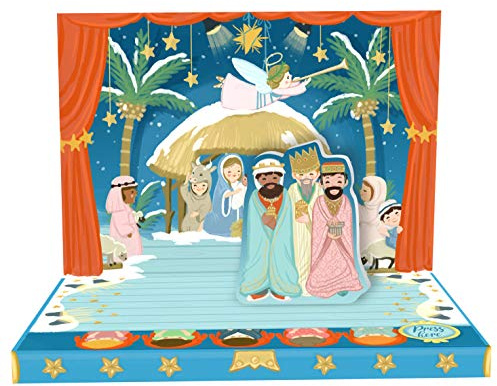 Music Box The Little Nativity Card