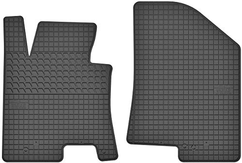 Gummimatten Vorne Gummi Fußmatten Satz für Kia Cee'd II (2012-2018) / Hyundai i30 II (2012-2017) - 2-teilig - Passgenau