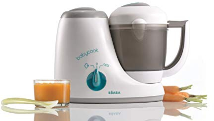Béaba - Babycook Original - Baby Food Processor - Baby Food Maker 4 in 1: Blends, Heats, Steams, Defrosts - Quick: 15 min - Accessories Included