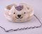 Valentines Day Gifts for Women Cat Design Wooden Knit Picker Yarn Bowl 7X3 Holder Bowls for Knitting Crochet Yarn Winder Accessories Thread Bowl with Holes and Supplies Large Size