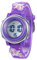 KZKR Mädchen Jungen Kleine Kinder Uhr Digital Quarzwerk mit Silikon fur Lern 3D 12/24H Lila Unicorn