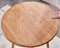 SWD TWTH Protection de table transparente en PVC - Lavable - Rond - Antidérapante - 130 cm
