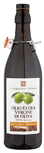 Il Viaggiator Goloso Olio Extra Vergine di Oliva Tracciabilità Certificata, 1L