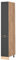 Vicco Apothekerschrank Fame-Line, Anthrazit-Gold/Goldkraft Eiche, 30 cm