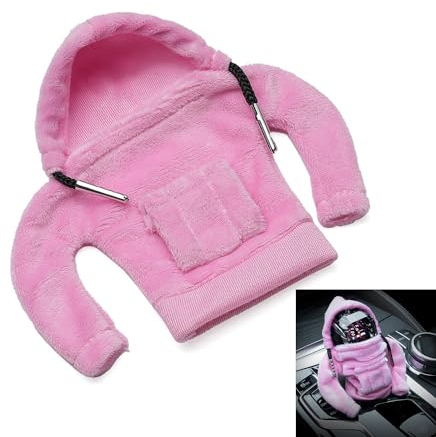 Homefantasy taubdichter Schutz Sweatshirt Schaltknauf Hoodie,Lustige Hoodies Schalthebel Dekoration,Kreativer Auto Schaltknauf Hoodie,Schalthebel Hoodie,für Auto Dekoratives