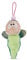 NICI Kuscheltier Glühwürmchen Glim Jim 13cm mit Loop