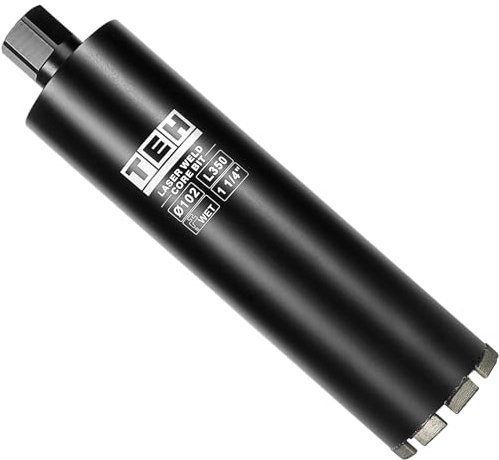 TEHify Wet Drill Core Bits for Concrete and Hard Masonry -Parent (4 INCH)