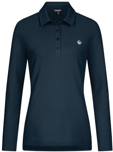 Giesswein Organic Poloshirt Damen Langarm - Bio-Baumwoll Poloshirt Damen