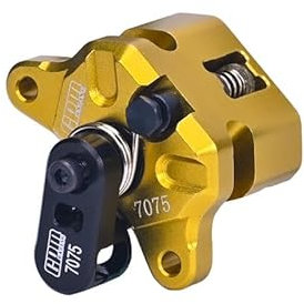 GPM Racing Aluminium 7075 Front Brake Disc Caliper for LOSI 1:4 Promoto-MX Motorcycle Dirt Bike RTR FXR LOS06000 LOS06002 Upgrade Parts - Gold